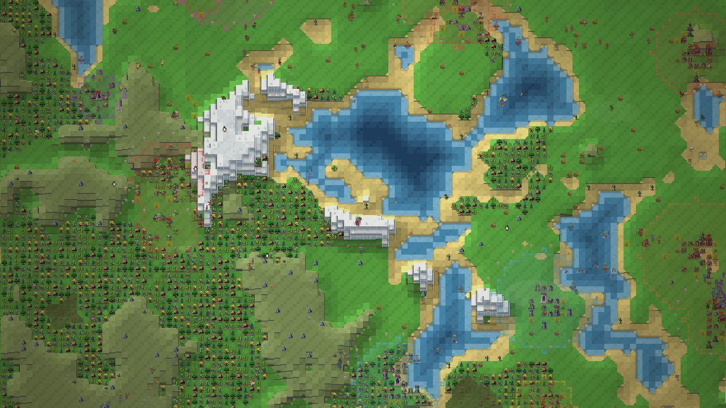 A whole continent teeming with life